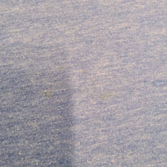 Adidas Large Men’s Performance Blue Heather Tee Shirt - Picture 10 of 10